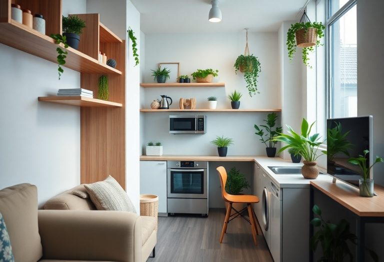 Idee creative per ottimizzare spazio in piccoli appartamenti urbani