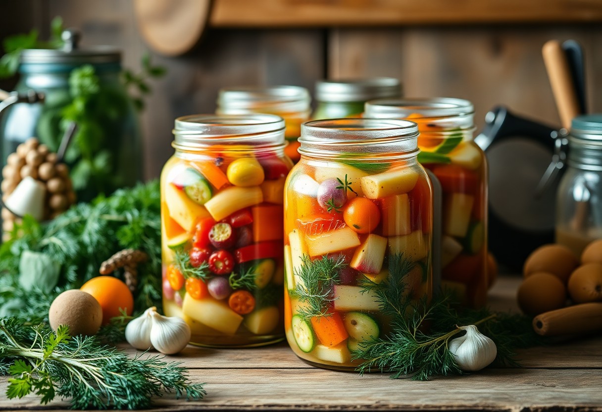 Tecniche di fermentazione casalinga per gustose conserve fai da te