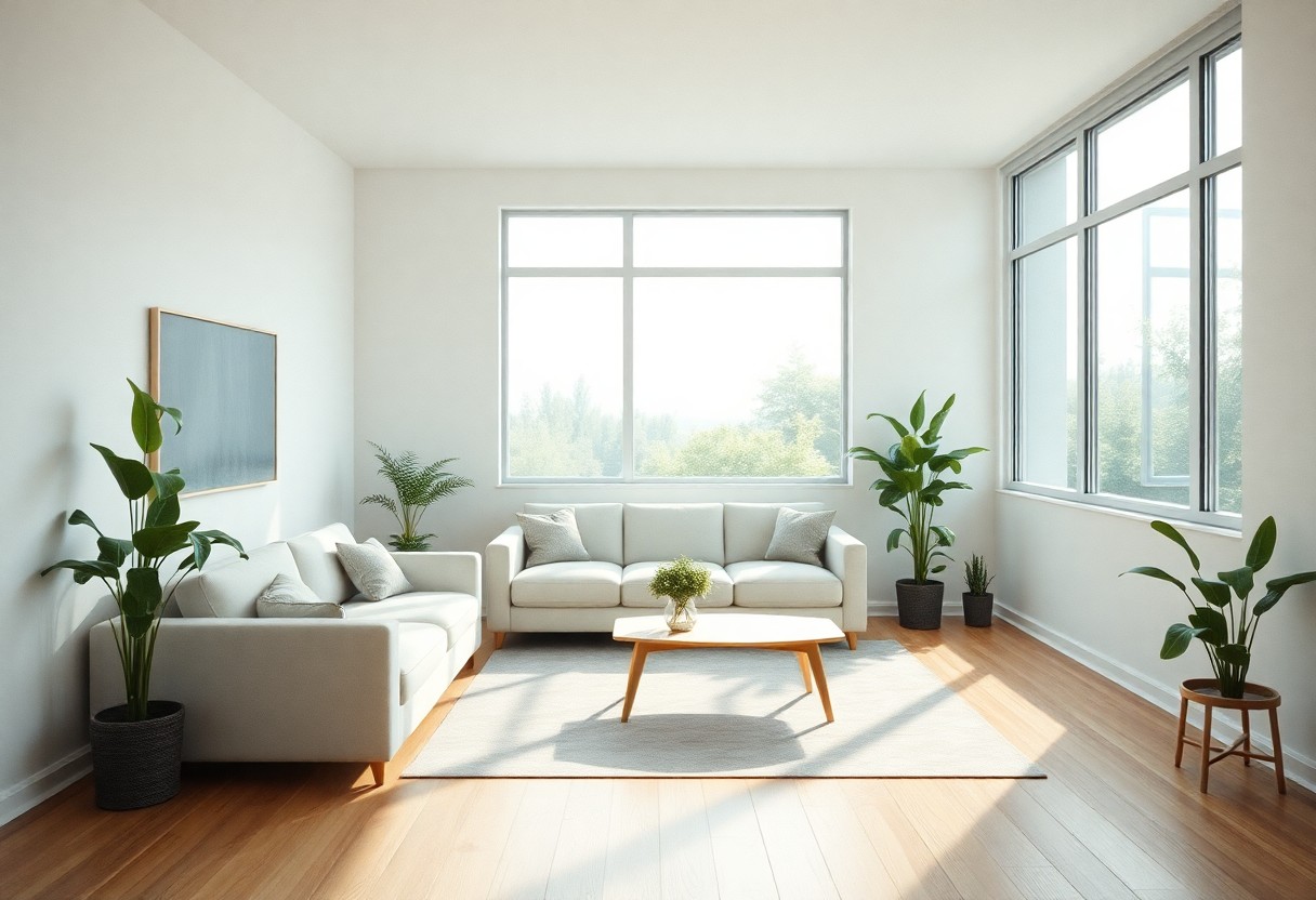 Decorazione d’interni minimalista per creare ambienti rilassanti e luminosi