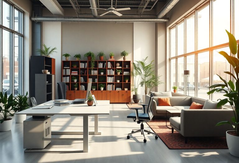 Organizzazione spazio ufficio per migliorare produttività e benessere